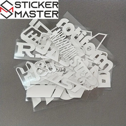 Modifiye Sticker | 37 Farklı Marka Holografik Tuning Decal (11-20 cm) Sticker Master