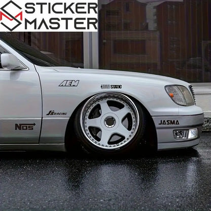 Modifiye Sticker | 37 Farklı Marka Holografik Tuning Decal (11-20 cm) Sticker Master