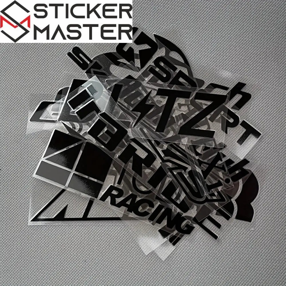 Modifiye Sticker | 37 Farklı Marka Holografik Tuning Decal (11-20 cm) Sticker Master