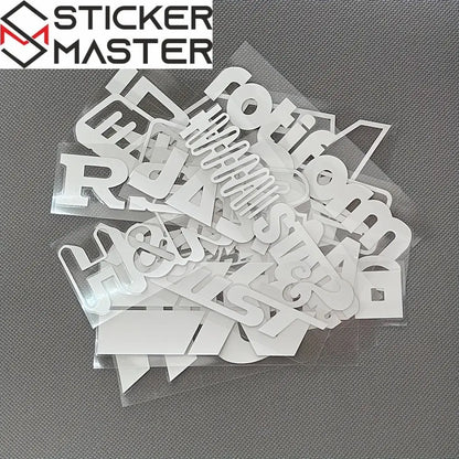 Modifiye Sticker | 37 Farklı Marka Holografik Tuning Decal (11-20 cm) Sticker Master