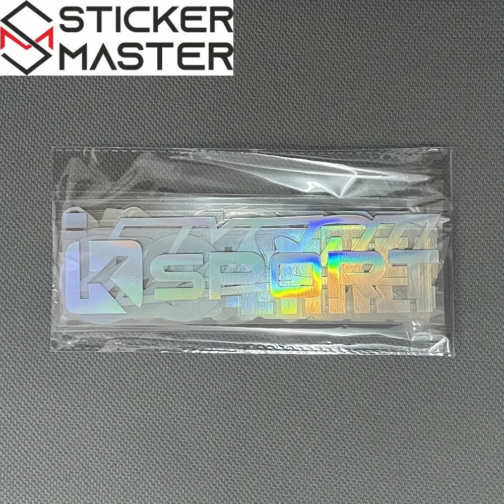 Modifiye Sticker | 37 Farklı Marka Holografik Tuning Decal (11-20 cm) Sticker Master