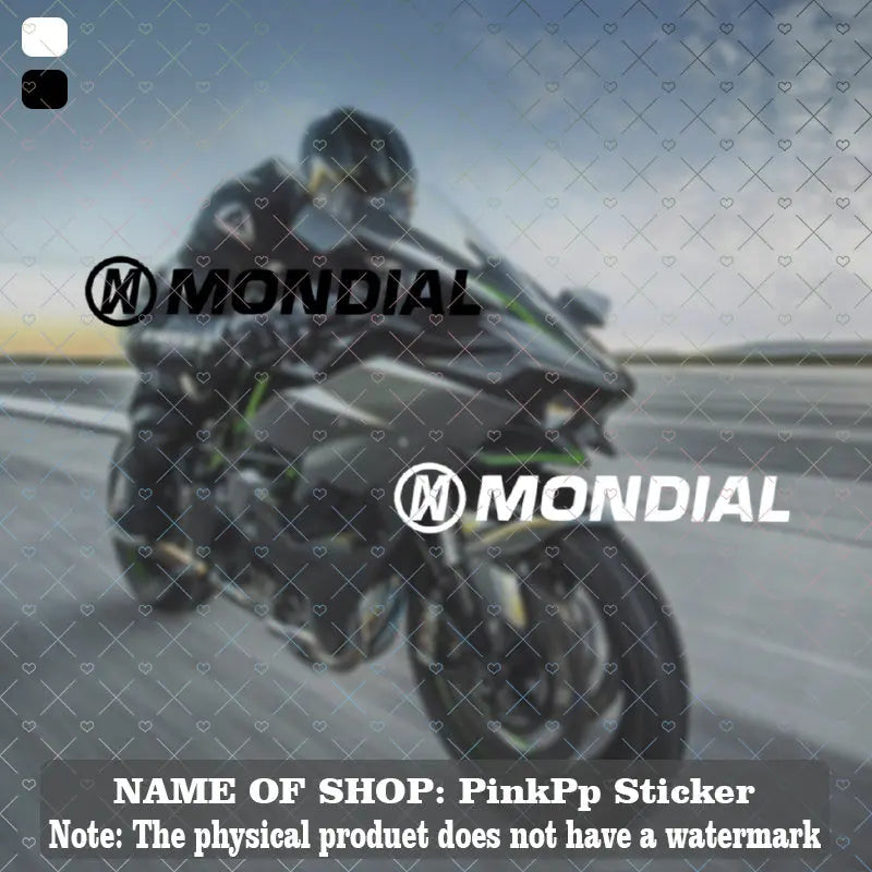 Mondial Logo Sticker Araba ve Motor Çıkartma Seti | Sticker Master 