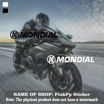 Mondial Logo Sticker Araba ve Motor Çıkartma Seti | Sticker Master 