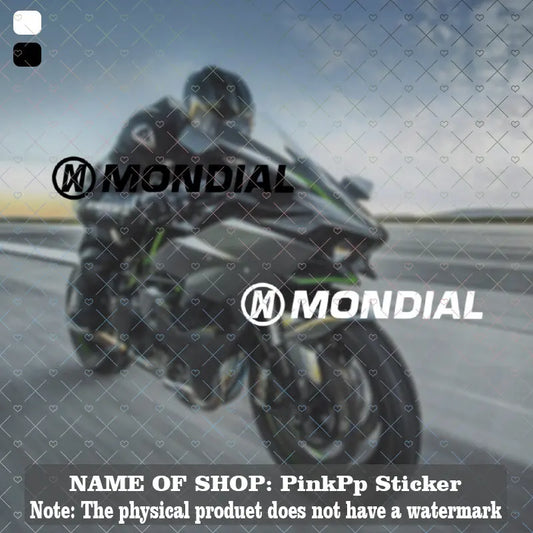 Mondial Logo Sticker Araba ve Motor Çıkartma Seti | Sticker Master 