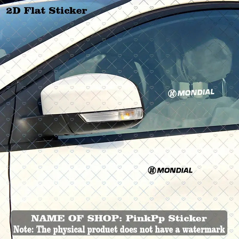 Mondial Logo Sticker Araba ve Motor Çıkartma Seti | Sticker Master