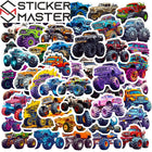 Monster Truck Sticker Seti | 50 Parça Kamyon Dekal Paketi | Sticker Master