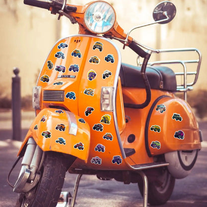 Monster Truck Sticker Seti 50’li | Sticker Master - Sticker Master