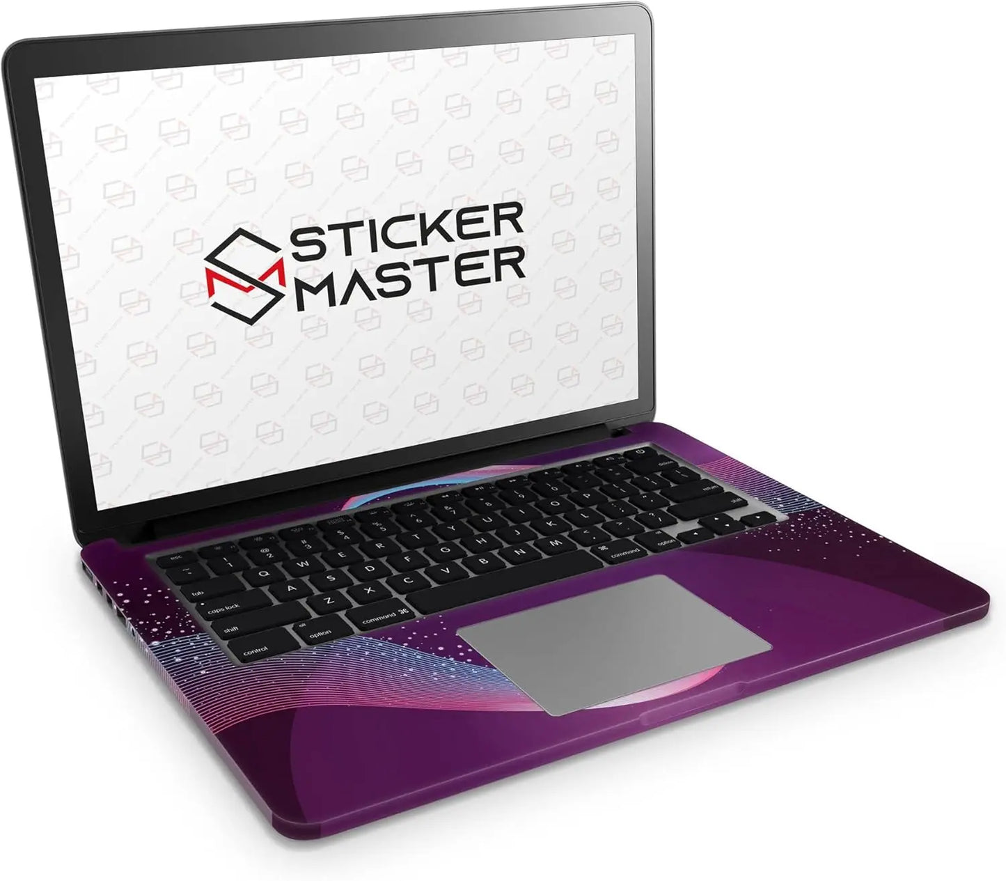 Sticker Master Violet Evrensel Sticker Dizüstü Bilgisayar Vinil Sticker Decal 12" 13" 13.3" 14" 15" 15.4" 15.6 inç Dizüstü Bilgisayar Çıkartma Koruyucu Macbook Asus Acer Hp Lenovo Huawei Dell İçin - Sticker Master