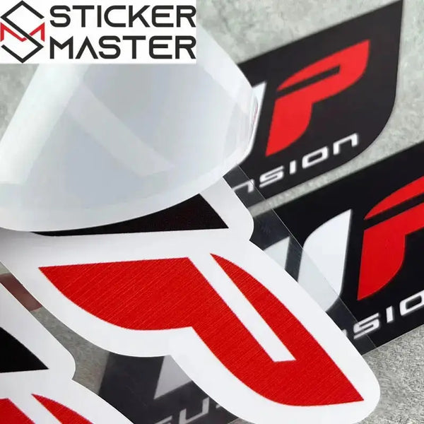 Motosiklet Amortisör Sticker Seti | Showa, KYB, WP ve Öhlins Sticker Master