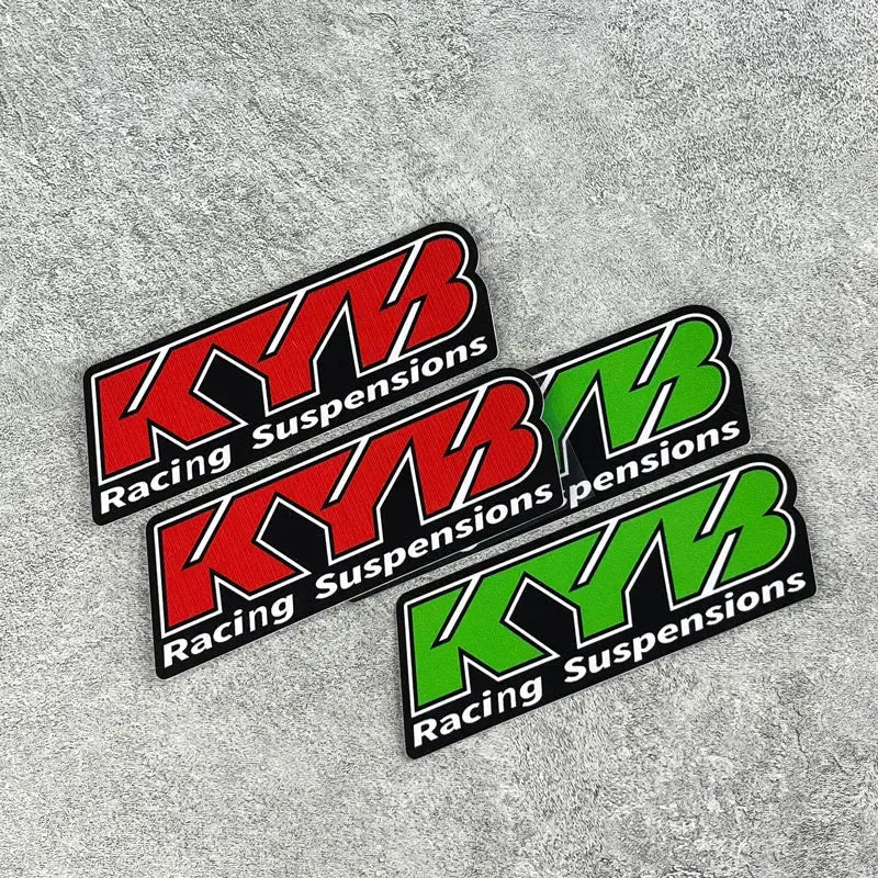 Motosiklet Amortisör Sticker Seti | Showa, KYB, WP ve Öhlins Sticker Master