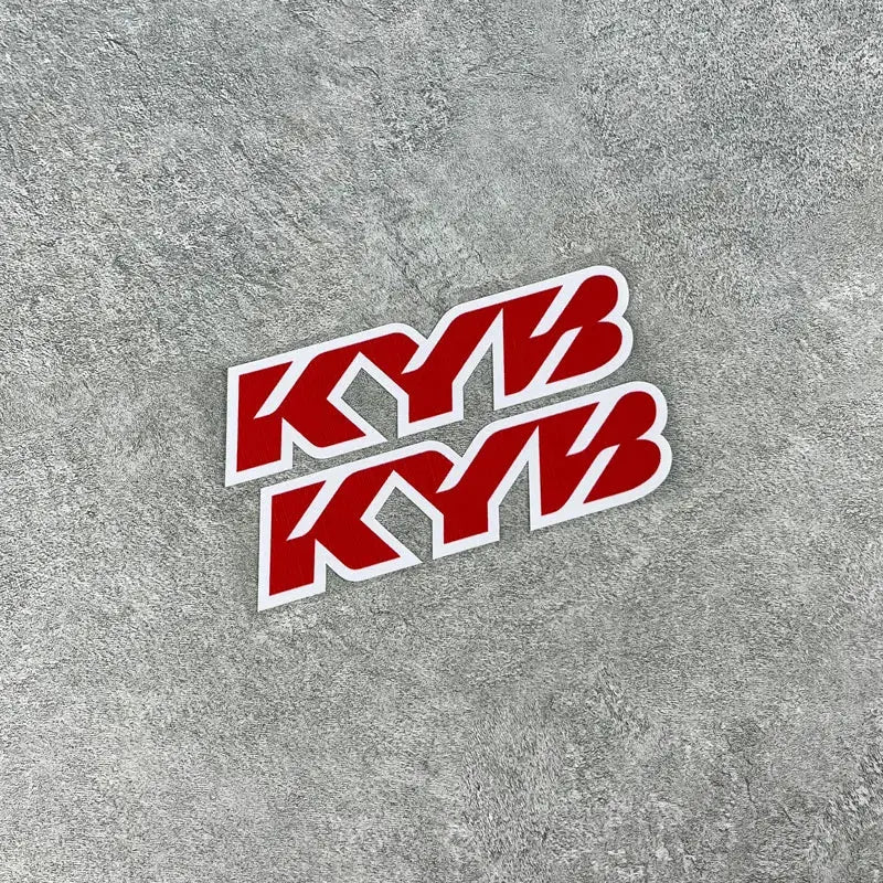 Motosiklet Amortisör Sticker Seti | Showa, KYB, WP ve Öhlins Sticker Master