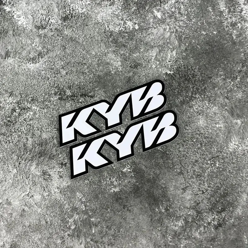 Motosiklet Amortisör Sticker Seti | Showa, KYB, WP ve Öhlins Sticker Master