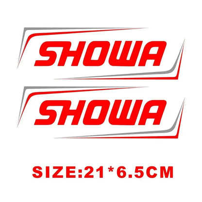 Motosiklet Amortisör Sticker Seti | Showa, KYB, WP ve Öhlins Sticker Master