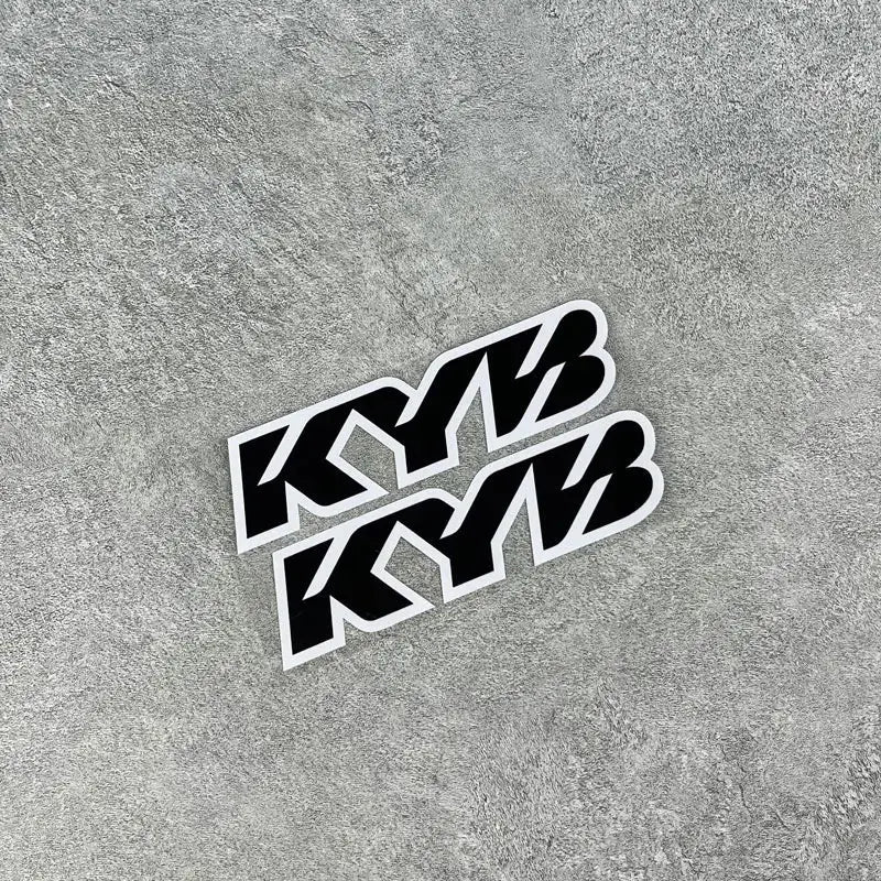 Motosiklet Amortisör Sticker Seti | Showa, KYB, WP ve Öhlins Sticker Master