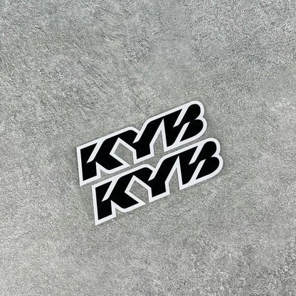 Motosiklet Amortisör Sticker Seti | Showa, KYB, WP ve Öhlins Sticker Master