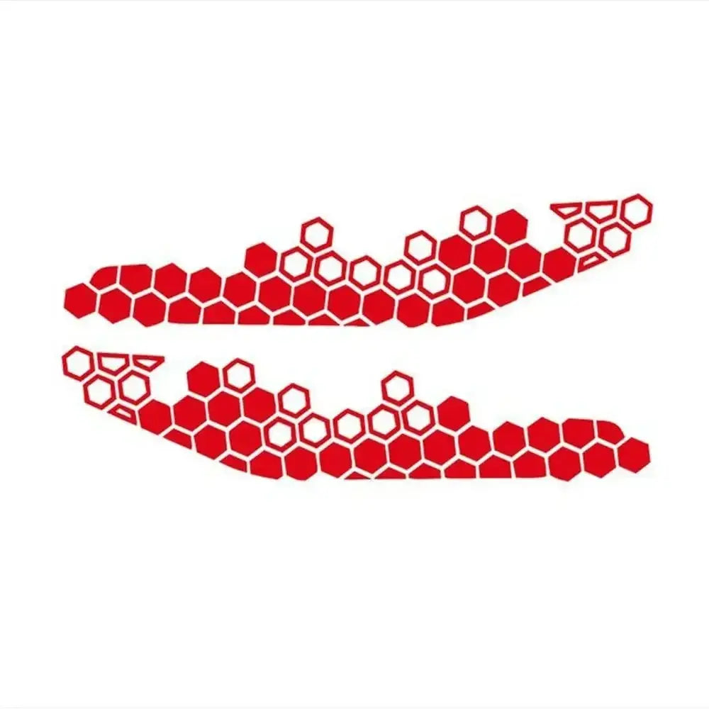 Sticker Master Motosiklet Bal Peteği Desenli Sticker Seti - Dekoratif Etiket - Sticker Master