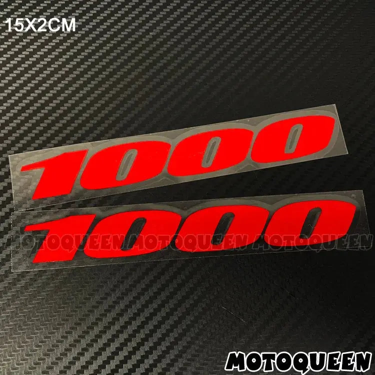 Motosiklet Hacim Sticker CC Rakam Seti (2 Adet) | Sticker Master - Sticker Master