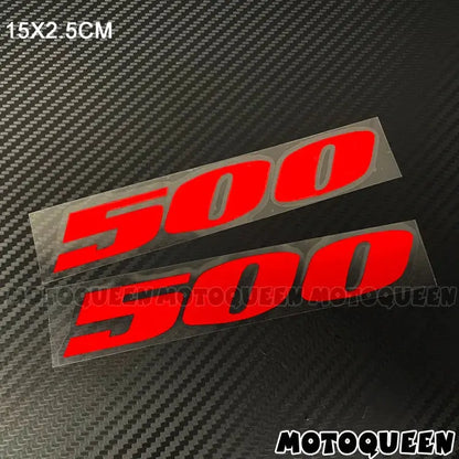 Motosiklet Hacim Sticker CC Rakam Seti (2 Adet) | Sticker Master - Sticker Master