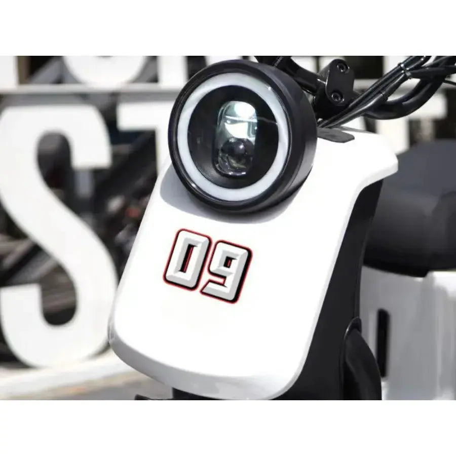 Motosiklet Sayı Sticker Seti (0-9) | 3D Görünümlü Yarış Numarası Sticker Master