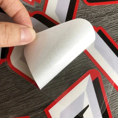 Motosiklet Sayı Sticker Seti (0-9) | 3D Görünümlü Yarış Numarası Sticker Master