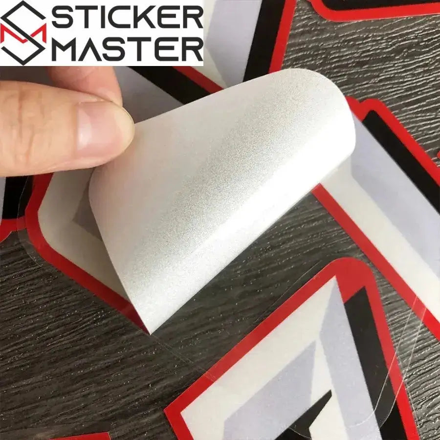 Motosiklet Sayı Sticker Seti (0-9) | 3D Görünümlü Yarış Numarası Sticker Master