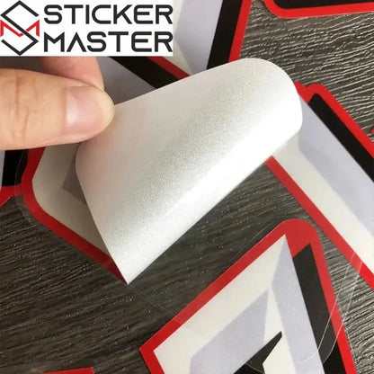 Motosiklet Sayı Sticker Seti (0-9) | 3D Görünümlü Yarış Numarası Sticker Master