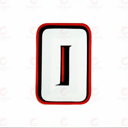 Motosiklet Sayı Sticker Seti (0-9) | 3D Görünümlü Yarış Numarası Sticker Master