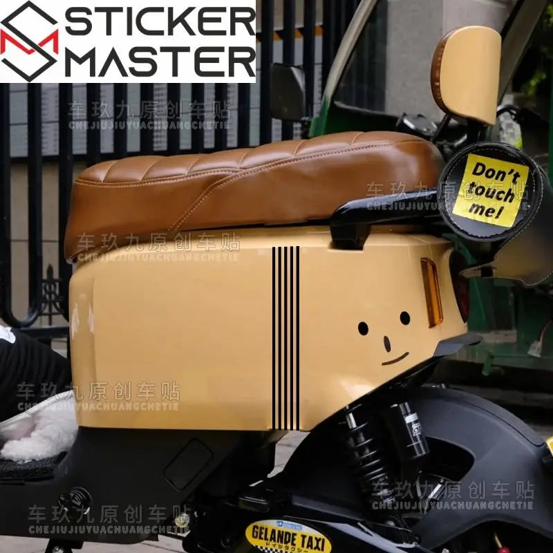 Motosiklet Şerit Sticker | Cafe Racer Depo ve Çamurluk Şeridi (50 cm) - Sticker Master