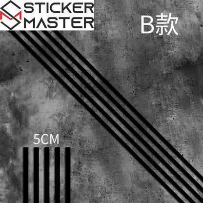 Motosiklet Şerit Sticker | Cafe Racer Depo ve Çamurluk Şeridi (50 cm) - Sticker Master