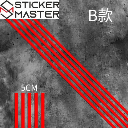 Motosiklet Şerit Sticker | Cafe Racer Depo ve Çamurluk Şeridi (50 cm) - Sticker Master