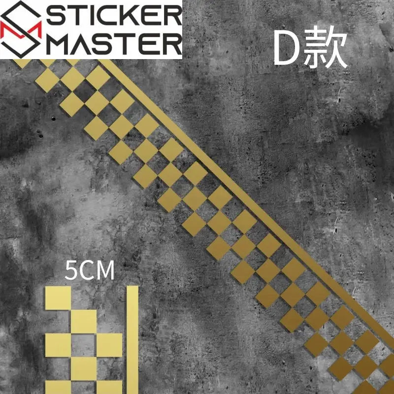 Motosiklet Şerit Sticker | Cafe Racer Depo ve Çamurluk Şeridi (50 cm) - Sticker Master