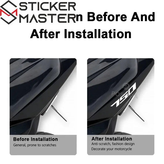 Motosiklet Sticker Seti | Suzuki GSR / Honda Forza 750 Uyumlu Sticker Master