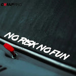 NO RISK NO FUN Motivasyon Araba Stickerı | Sticker Master Sticker Master