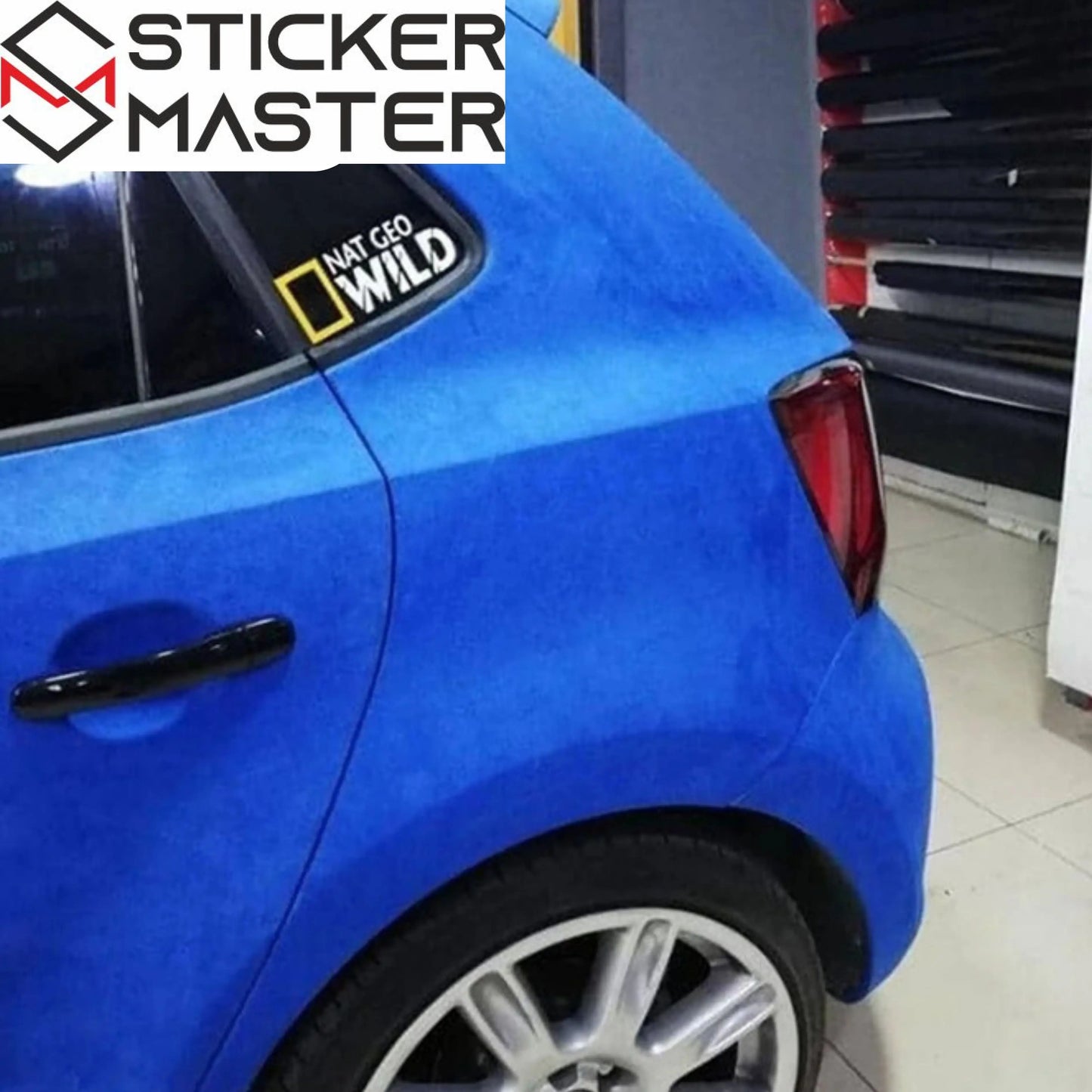 Nat Geo Wild Sticker | National Geographic Logolu Off-Road Decal (15-60 cm) Sticker Master