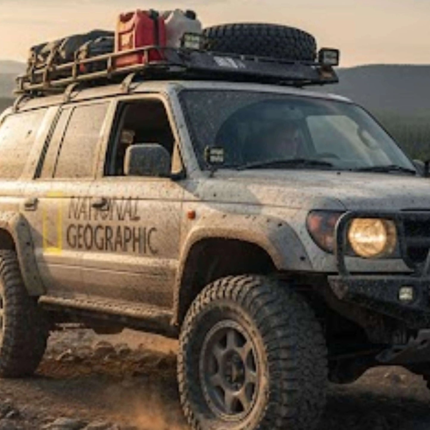National Geographic Sticker Seti | 4 Parça Off-Road Kit (2x50cm + 2x25cm) Sticker Master
