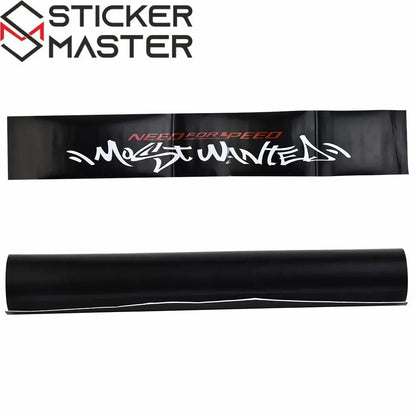 Need For Speed Ön Cam Stickerı | Most Wanted Tuning Güneşlik (130x21cm) Sticker Master