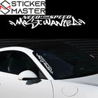 Need for Speed Sticker | Most Wanted Ön Cam ve Kaporta Yazısı (30cm - 120cm Seçenekli)