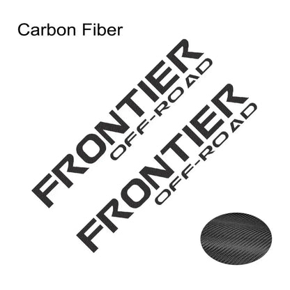 Nissan Frontier Sticker Off-Road Yan Kasa Yazı Seti | Sticker Master - Sticker Master