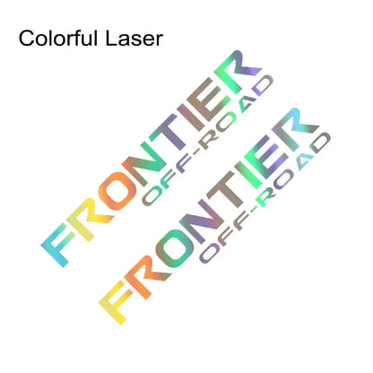 Nissan Frontier Sticker Off-Road Yan Kasa Yazı Seti | Sticker Master - Sticker Master