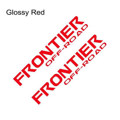 Nissan Frontier Sticker Off-Road Yan Kasa Yazı Seti | Sticker Master - Sticker Master