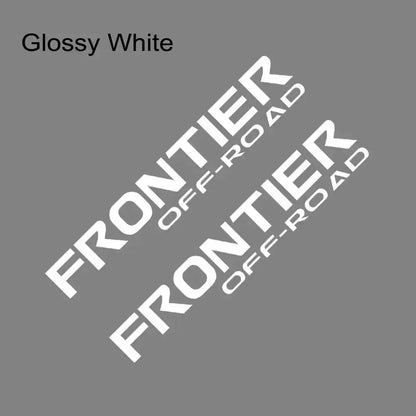 Nissan Frontier Sticker Off-Road Yan Kasa Yazı Seti | Sticker Master - Sticker Master