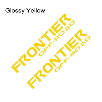 Nissan Frontier Sticker Off-Road Yan Kasa Yazı Seti | Sticker Master - Sticker Master