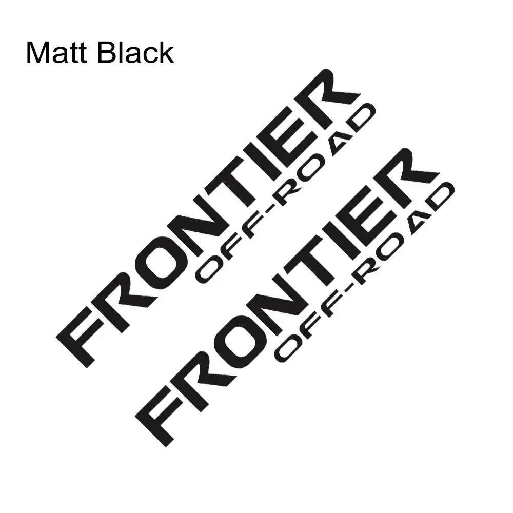 Nissan Frontier Sticker Off-Road Yan Kasa Yazı Seti | Sticker Master - Sticker Master