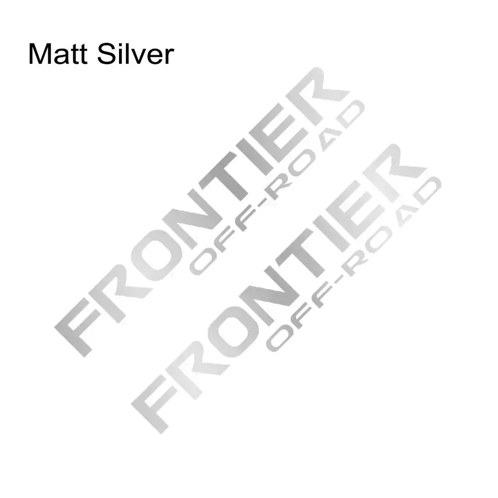 Nissan Frontier Sticker Off-Road Yan Kasa Yazı Seti | Sticker Master - Sticker Master