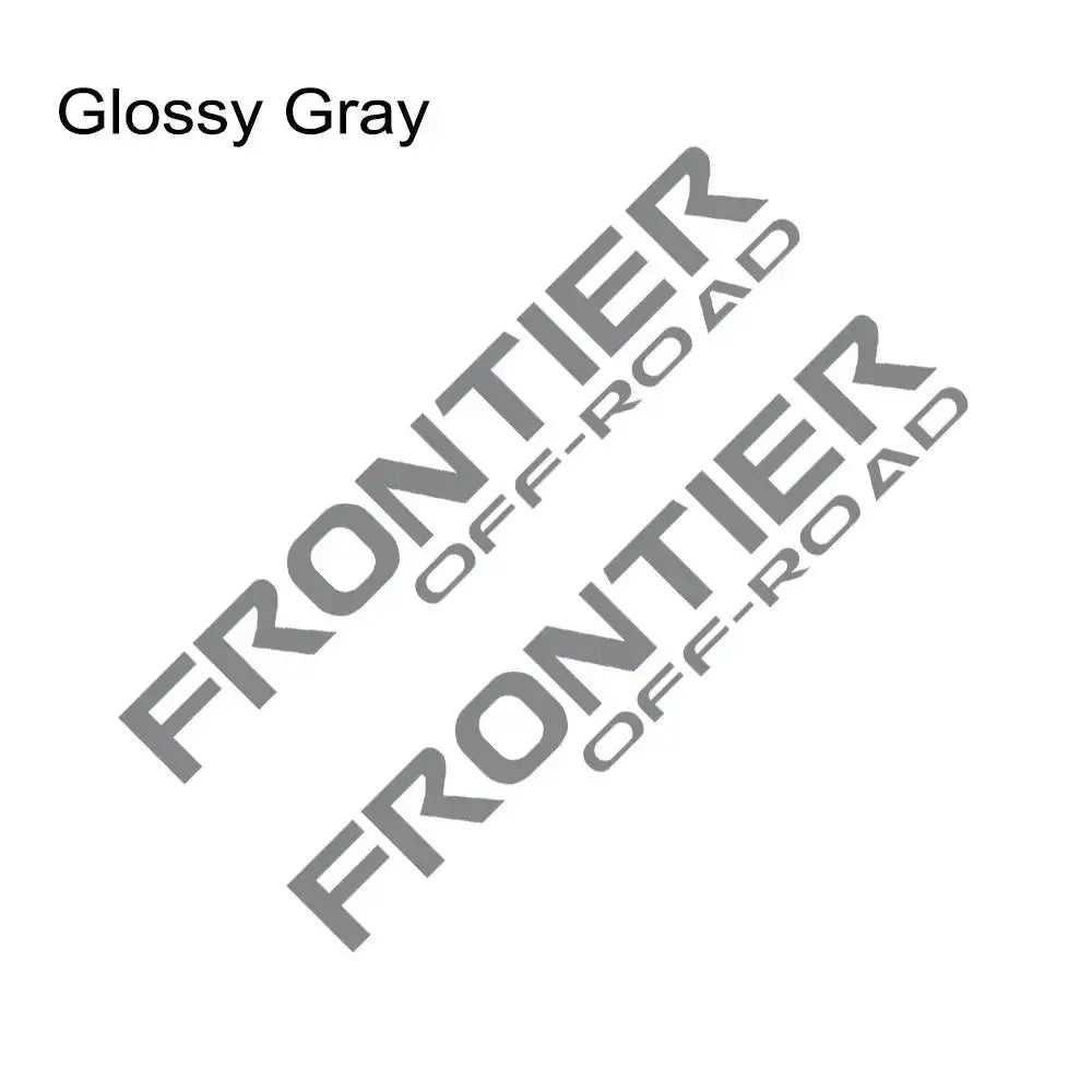 Nissan Frontier Sticker Off-Road Yan Kasa Yazı Seti | Sticker Master - Sticker Master