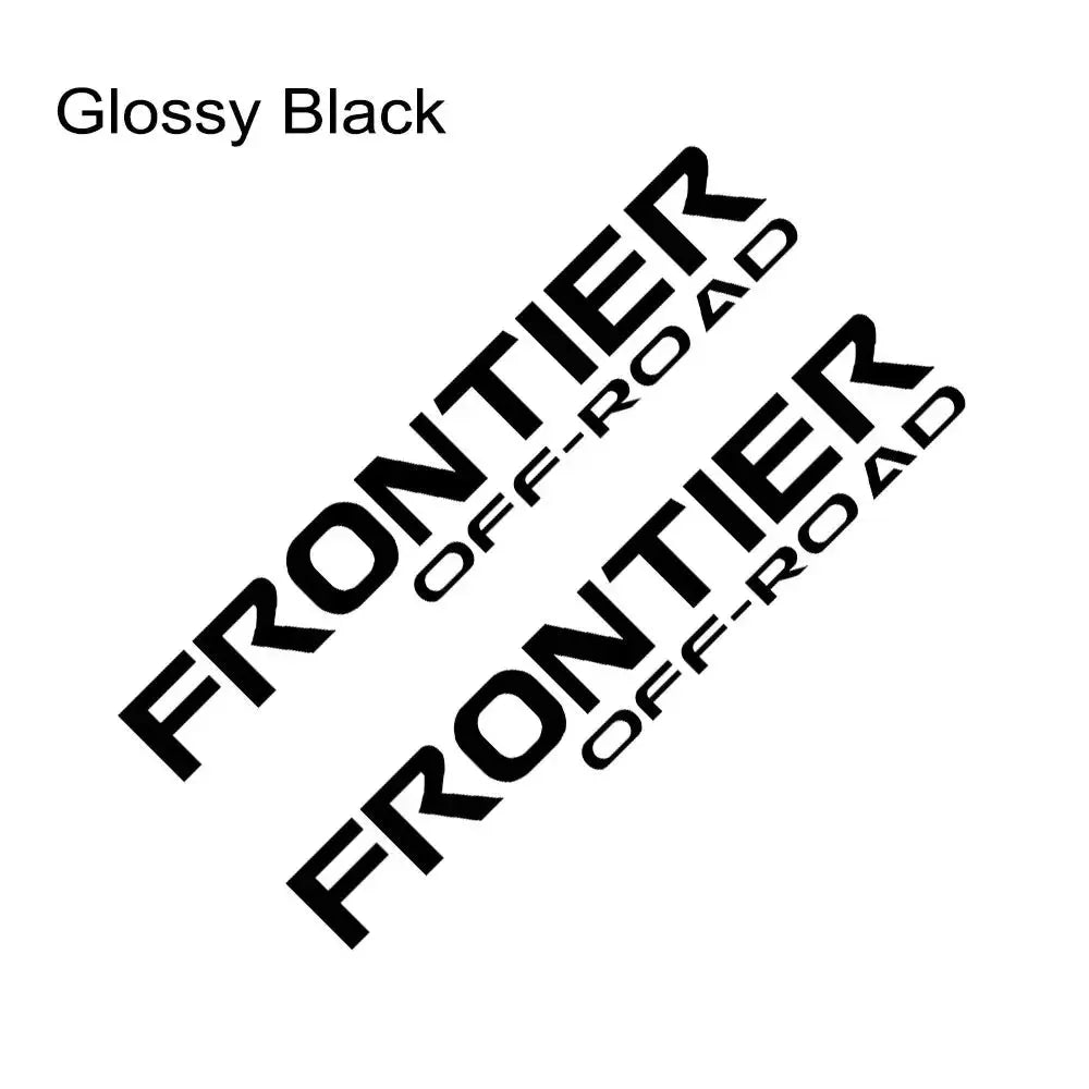 Nissan Frontier Sticker Off-Road Yan Kasa Yazı Seti | Sticker Master - Sticker Master