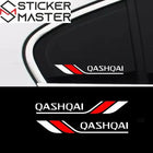 Nissan Qashqai Sticker 2 Adet Yan Cam Seti | Sticker Master