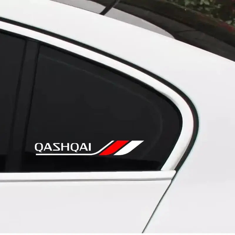 Nissan Qashqai Sticker 2 Adet Yan Cam Seti | Sticker Master - Sticker Master