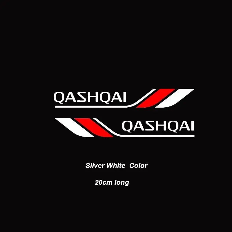 Nissan Qashqai Sticker 2 Adet Yan Cam Seti | Sticker Master - Sticker Master