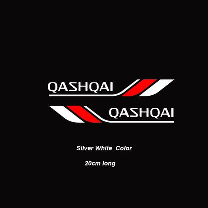 Nissan Qashqai Sticker 2 Adet Yan Cam Seti | Sticker Master - Sticker Master